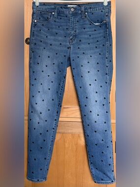 Madewell Heart Print Edition Jeans